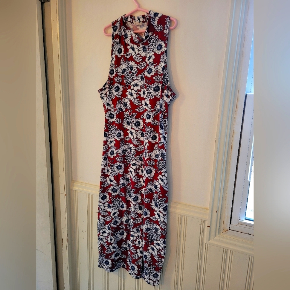 Bodycon floral dress